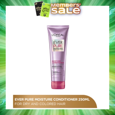 LOREAL PARIS HAIR EXPERT - EverPure Moisture Sulfate-free Conditioner (For Dry & Colored Hair) 250ml