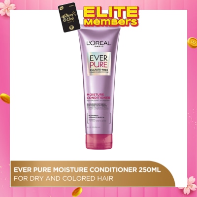 LOREAL PARIS HAIR EXPERT EverPure Moisture Sulfate-free Conditioner (For Dry & Colored Hair) 250ml