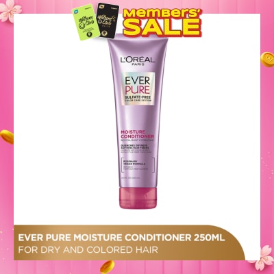 LOREAL PARIS HAIR EXPERT EverPure Moisture Sulfate-free Conditioner (For Dry & Colored Hair) 250ml