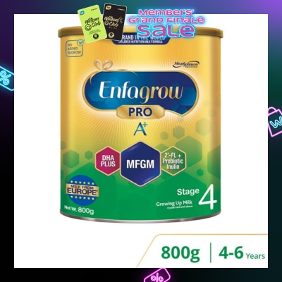 ENFAGROW PRO A+ Milk Powder Formula for Children DHA+ Stage 4 (For 4yr - 6yr old) 800g