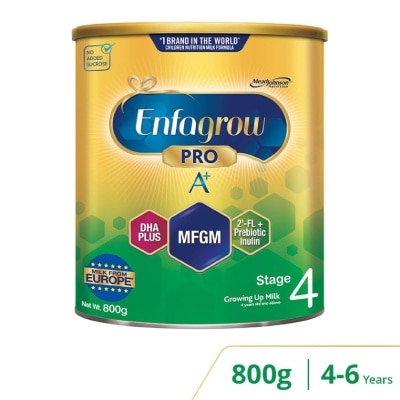 ENFAGROW PRO A+ Milk Powder Formula for Children DHA+ Stage 4 (For 4yr - 6yr old) 800g