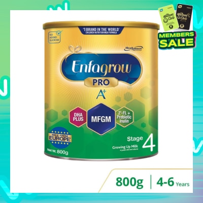 ENFAGROW PRO A+ Milk Powder Formula for Children DHA+ Stage 4 (For 4yr - 6yr old) 800g