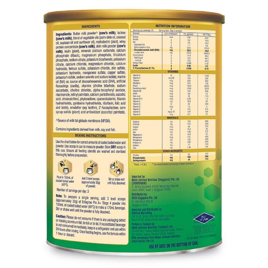 Milk Powder Formula for Children DHA+ Stage 4 (For 4yr - 6yr old) 1.65kg