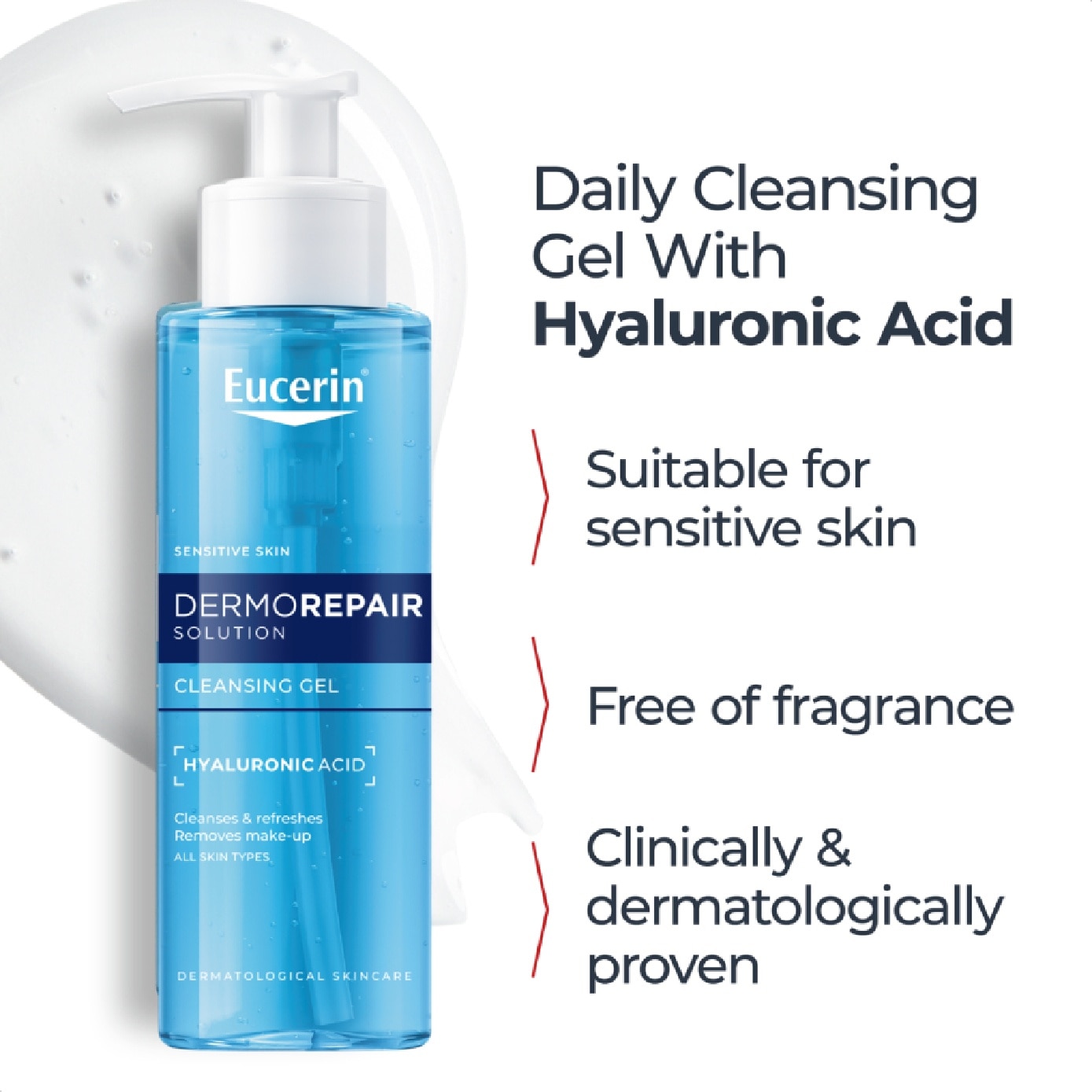 Dermorepair Solution Cleansing Gel 200ml