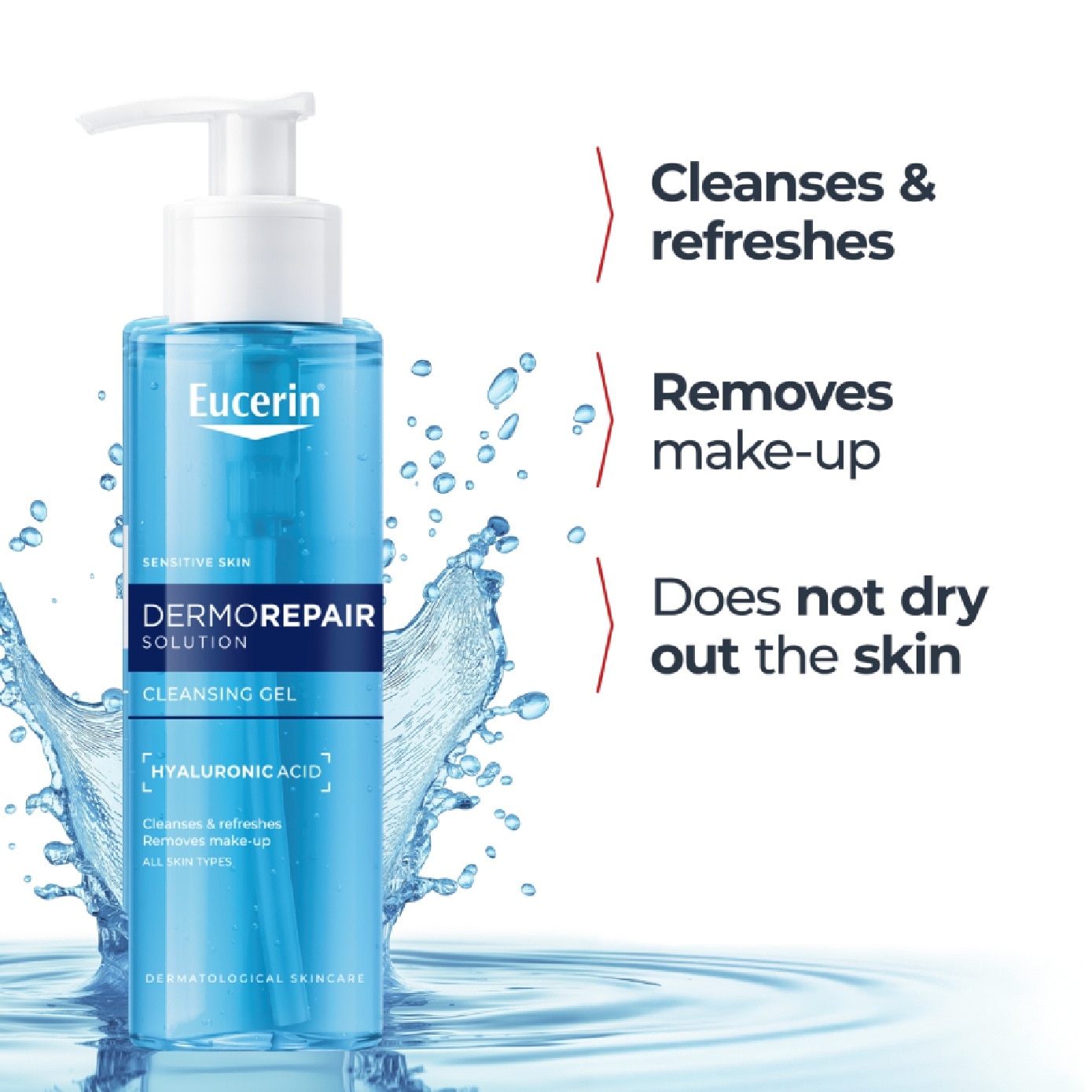 Dermorepair Solution Cleansing Gel 200ml