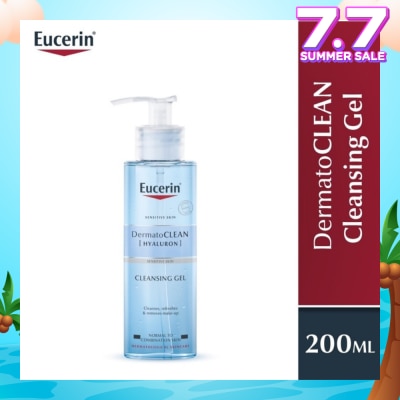 EUCERIN Dermatoclean Hyaluron Cleansing Gel (Suitable for Normal to Combination Skin Type) 200ml