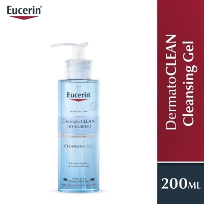 EUCERIN Dermatoclean Hyaluron Cleansing Gel (Suitable for Normal to Combination Skin Type) 200ml