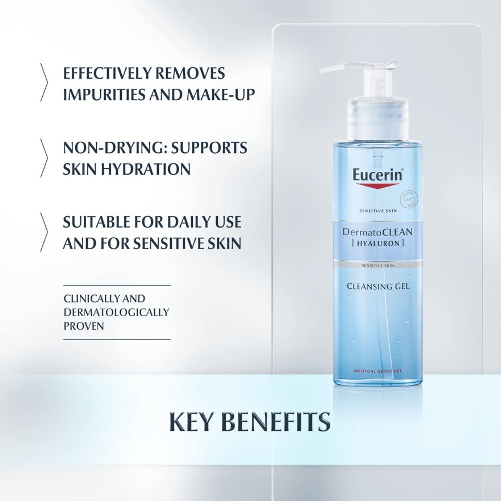 Dermatoclean Hyaluron Cleansing Gel (Suitable for Normal to Combination Skin Type) 200ml