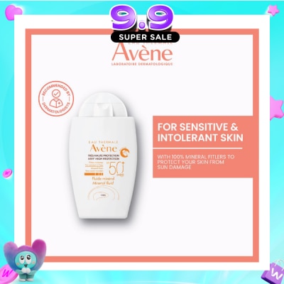 AVÈNE - SPF 50+ Mineral Fluid Sunscreen 40ml image