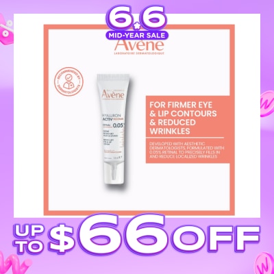 AVÈNE - Hyaluron Activ procedure Retinal Micro-Lift Eye & Lip Cream 15ml
