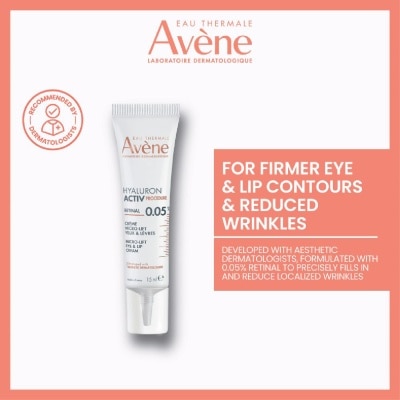AVÈNE - Hyaluron Activ procedure Retinal Micro-Lift Eye & Lip Cream 15ml