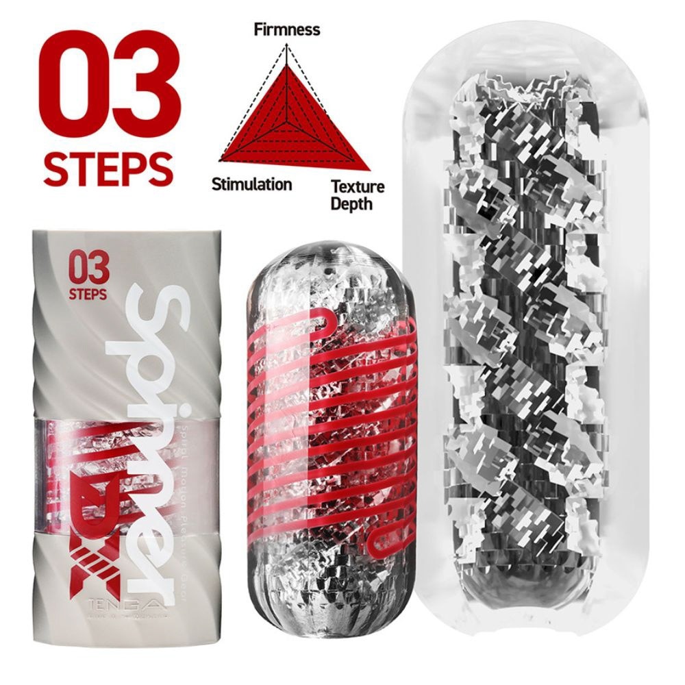 Spinner DX 03 Steps Male Masturbator 1s
