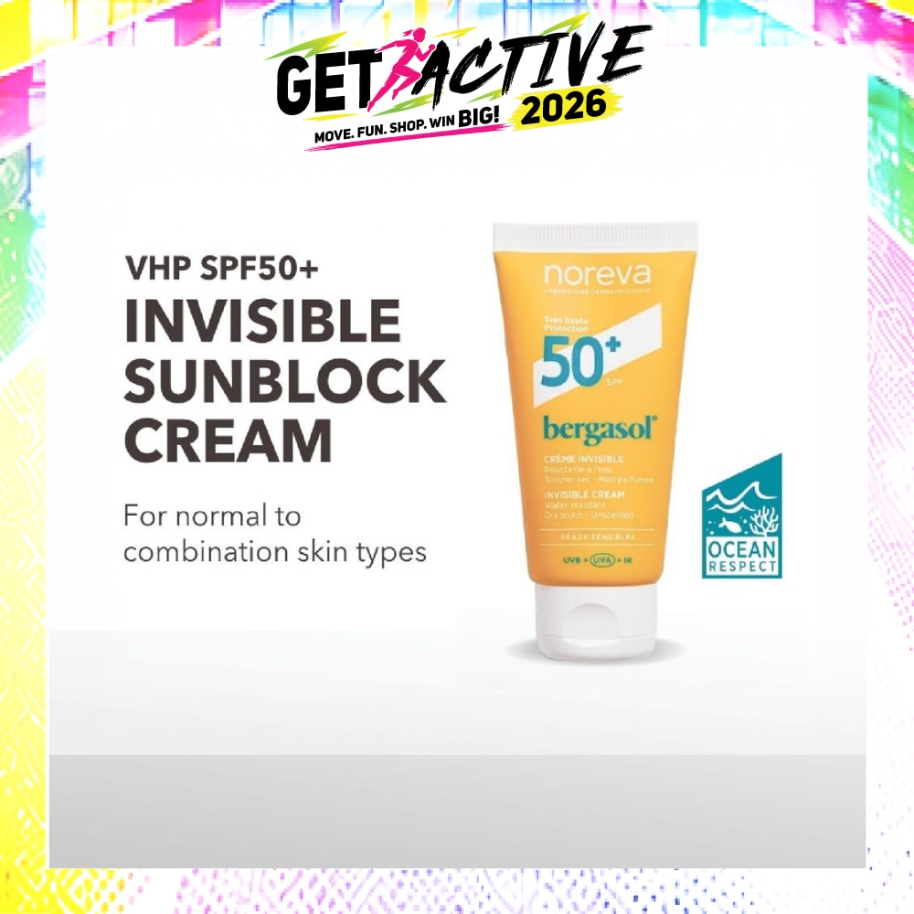 Bergasol Invisible Sunblock Cream SPF50+ 50ml image
