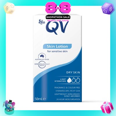 EGO QV - Skin Lotion (For Sensitive + Dry Skin) 50ml