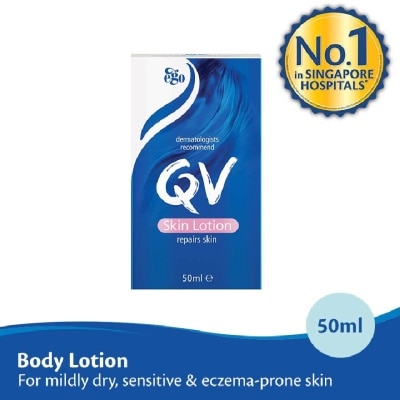 EGO QV Skin Lotion (Replenishes And Soothes Dry Skin, Suitable For Infants And The Elderly) 50ml