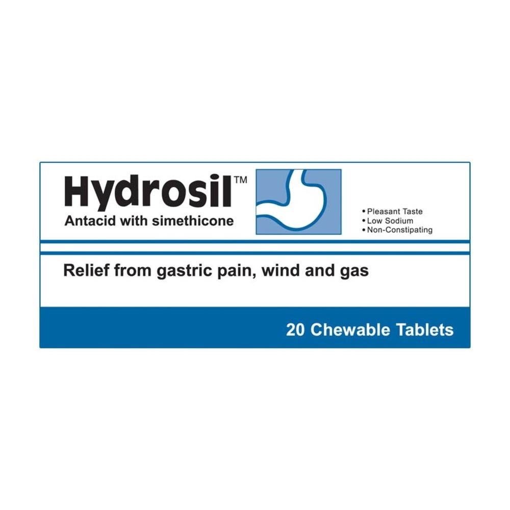 Antacid Chewable Tablet (Relief from Gastric Pain Wind and Gas) 20s