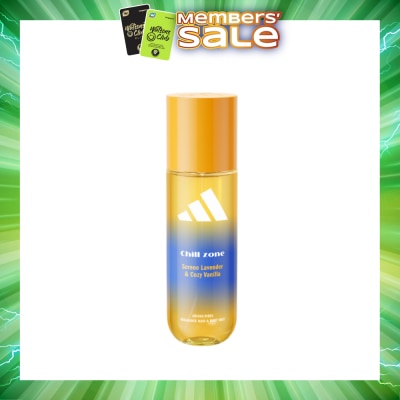 ADIDAS - With floral hints of Serene Lavender & Cozy Vanilla, a peaceful blend that invites you to relax.