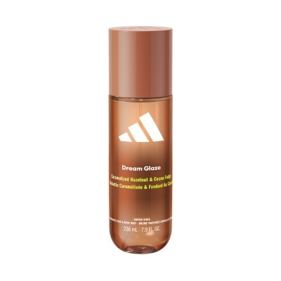 ADIDAS With notes of Caramelised Hazelnut & Cocoa Fudge, an ultra-gourmand scent that evokes immediate indulgence.