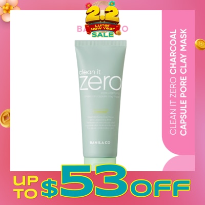BANILA CO Clean It Zero Charcoal Capsule Pore Clay Mask 100g