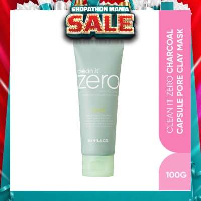 BANILA CO - Clean It Zero Charcoal Capsule Pore Clay Mask 100g