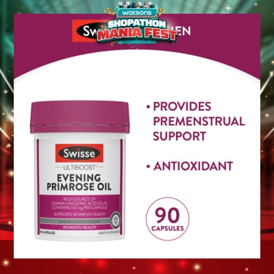 SWISSE - Ultiboost Evening Primrose Oil Capsules 90s