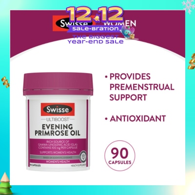 SWISSE Ultiboost Evening Primrose Oil Capsules 90s