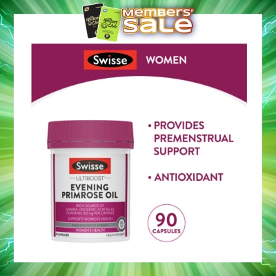 SWISSE - Ultiboost Evening Primrose Oil Capsules 90s