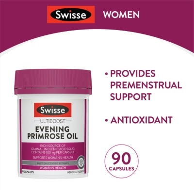 SWISSE Ultiboost Evening Primrose Oil Capsules 90s