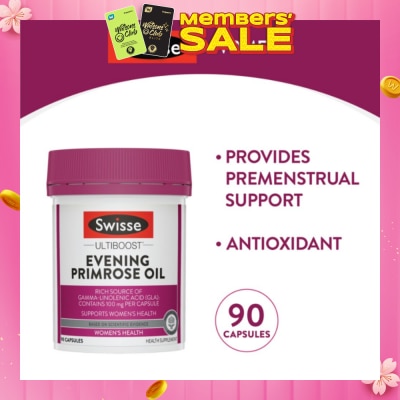 SWISSE Ultiboost Evening Primrose Oil Capsules 90s