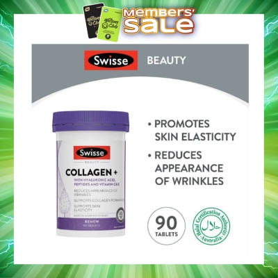 SWISSE - Beauty Collagen + Hyaluronic Acid Tablet (Reduce Wrinkles + Support Skin Elasticity) 90s