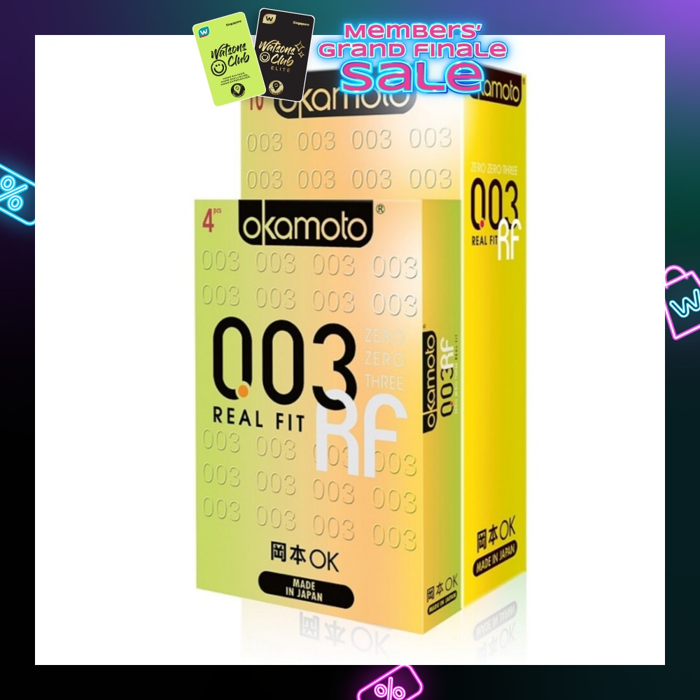 003 Realfit Condoms 10 Pieces + 4 Pieces Bundle Pack