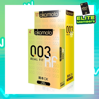 OKAMOTO® 003 Realfit Condoms 10 Pieces + 4 Pieces Bundle Pack
