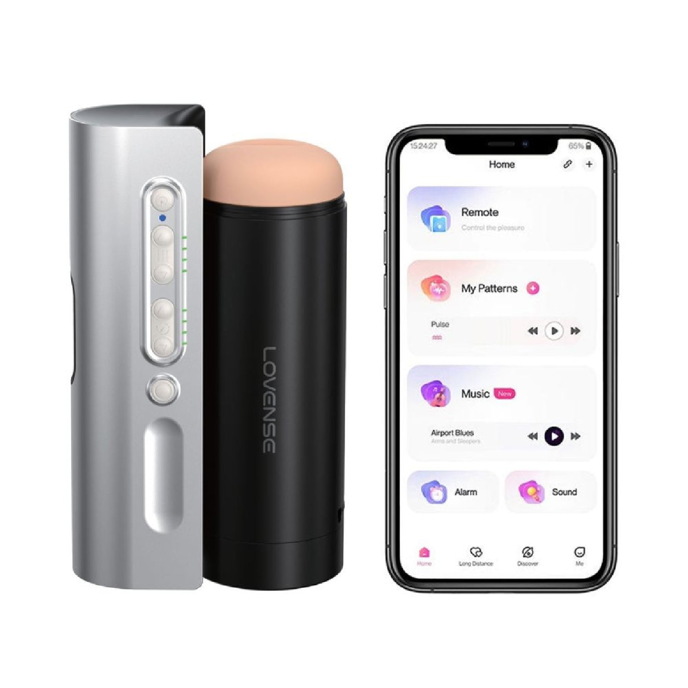 Solace Pro AI-Powered Remote Control Thrusting Male Masturbator 1s