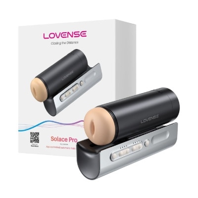 LOVENSE - Solace Pro AI-Powered Remote Control Thrusting Male Masturbator 1s