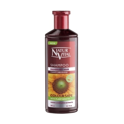 NATURVITAL Coloursafe Henna Shampoo (Mahogany) 300ml