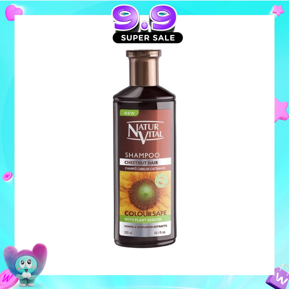 Coloursafe Henna Shampoo (Chestnut) 300ml image