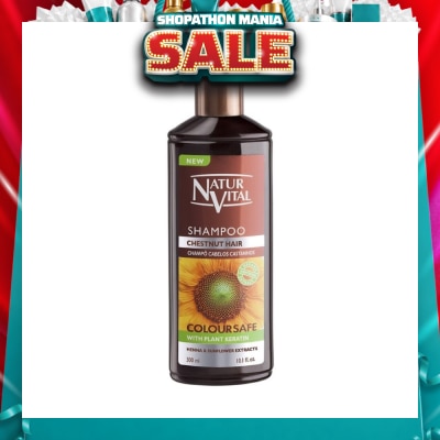 NATURVITAL - Coloursafe Henna Shampoo (Chestnut) 300ml