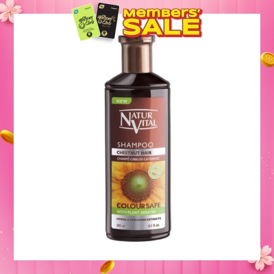 NATURVITAL Coloursafe Henna Shampoo (Chestnut) 300ml