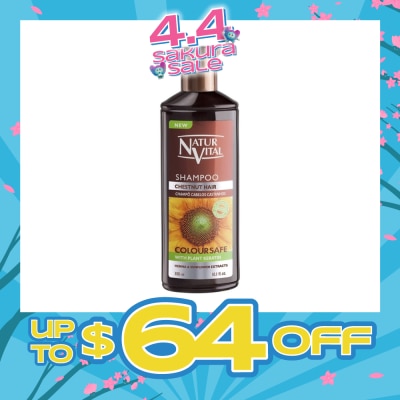 NATURVITAL - Coloursafe Henna Shampoo (Chestnut) 300ml