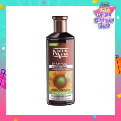 NATURVITAL Coloursafe Henna Shampoo (Chestnut) 300ml