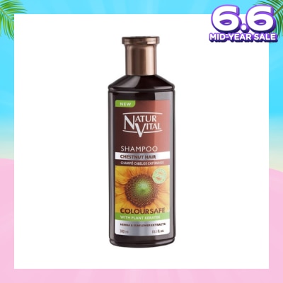 NATURVITAL Coloursafe Henna Shampoo (Chestnut) 300ml