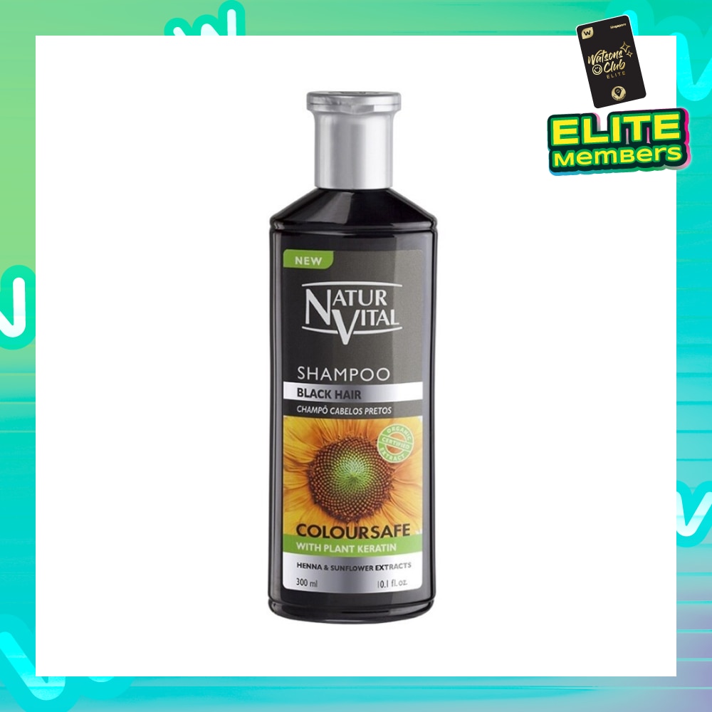 Coloursafe Henna Shampoo (Black) 300ml
