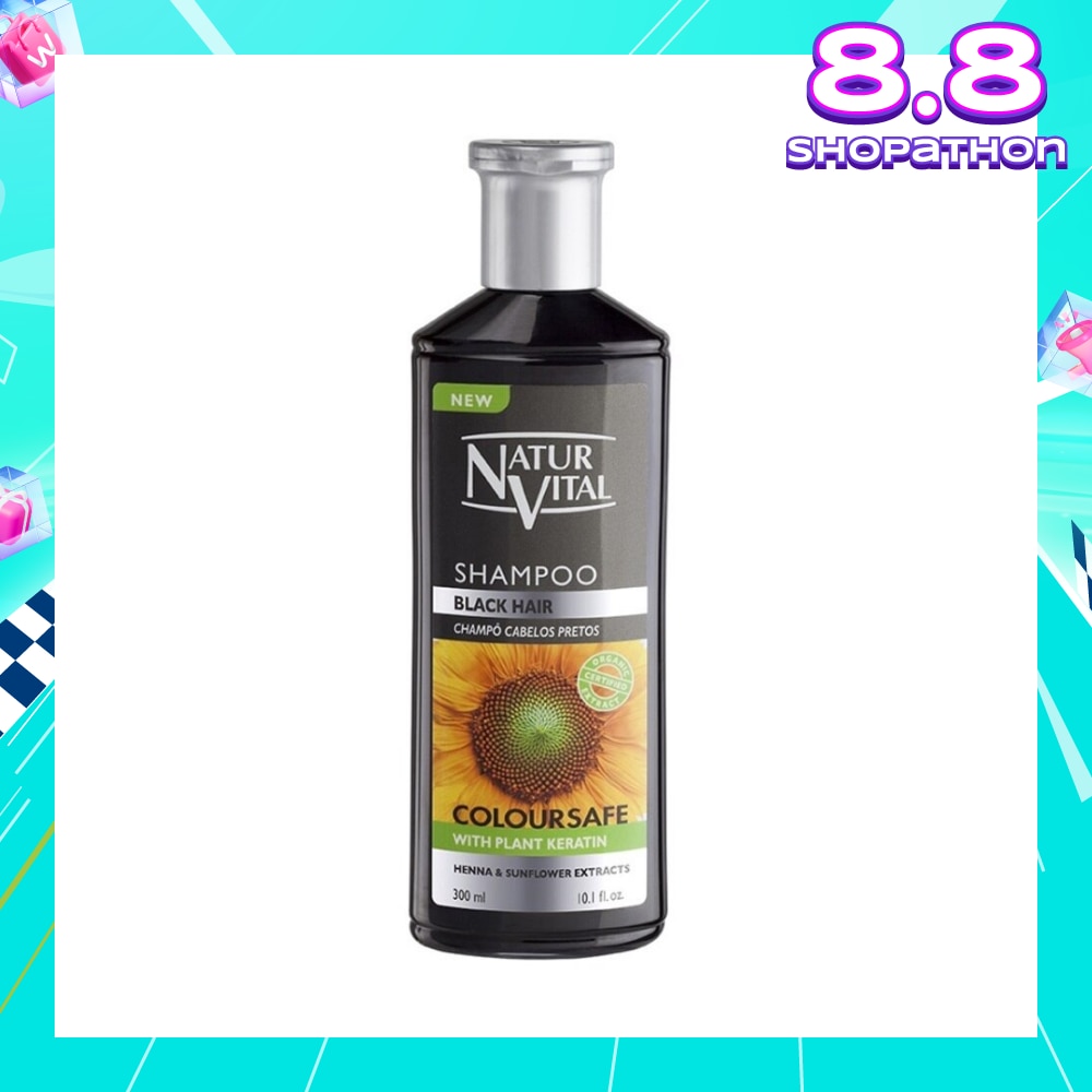 Coloursafe Henna Shampoo (Black) 300ml