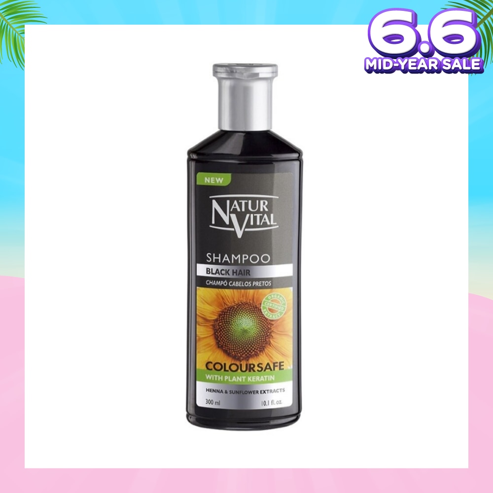 Coloursafe Henna Shampoo (Black) 300ml