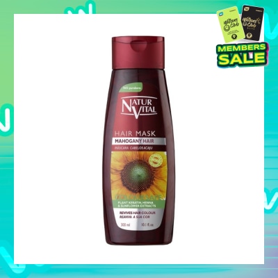 NATURVITAL Coloursafe Henna Mask (Mahogany) 300ml