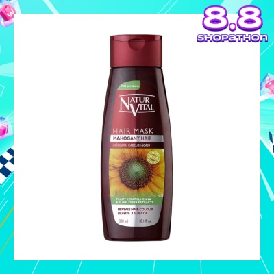 NATURVITAL Coloursafe Henna Mask (Mahogany) 300ml