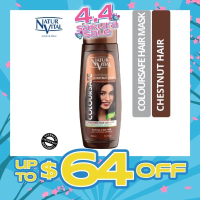 NATURVITAL - Coloursafe Henna Mask (Chestnut) 300ml