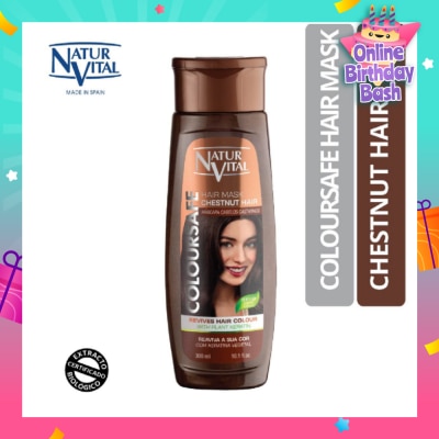 NATURVITAL Coloursafe Henna Mask (Chestnut) 300ml
