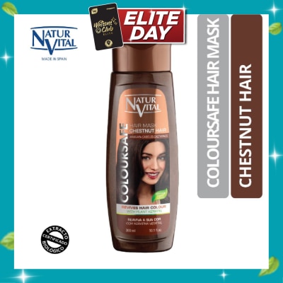 NATURVITAL Coloursafe Henna Mask (Chestnut) 300ml image