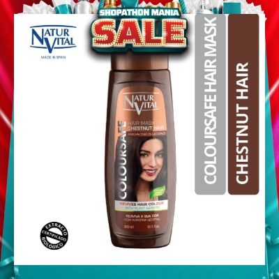 NATURVITAL - Coloursafe Henna Mask (Chestnut) 300ml